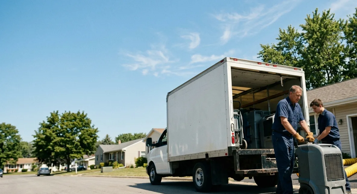 Water Damage Cleanup in Pella, IA near me